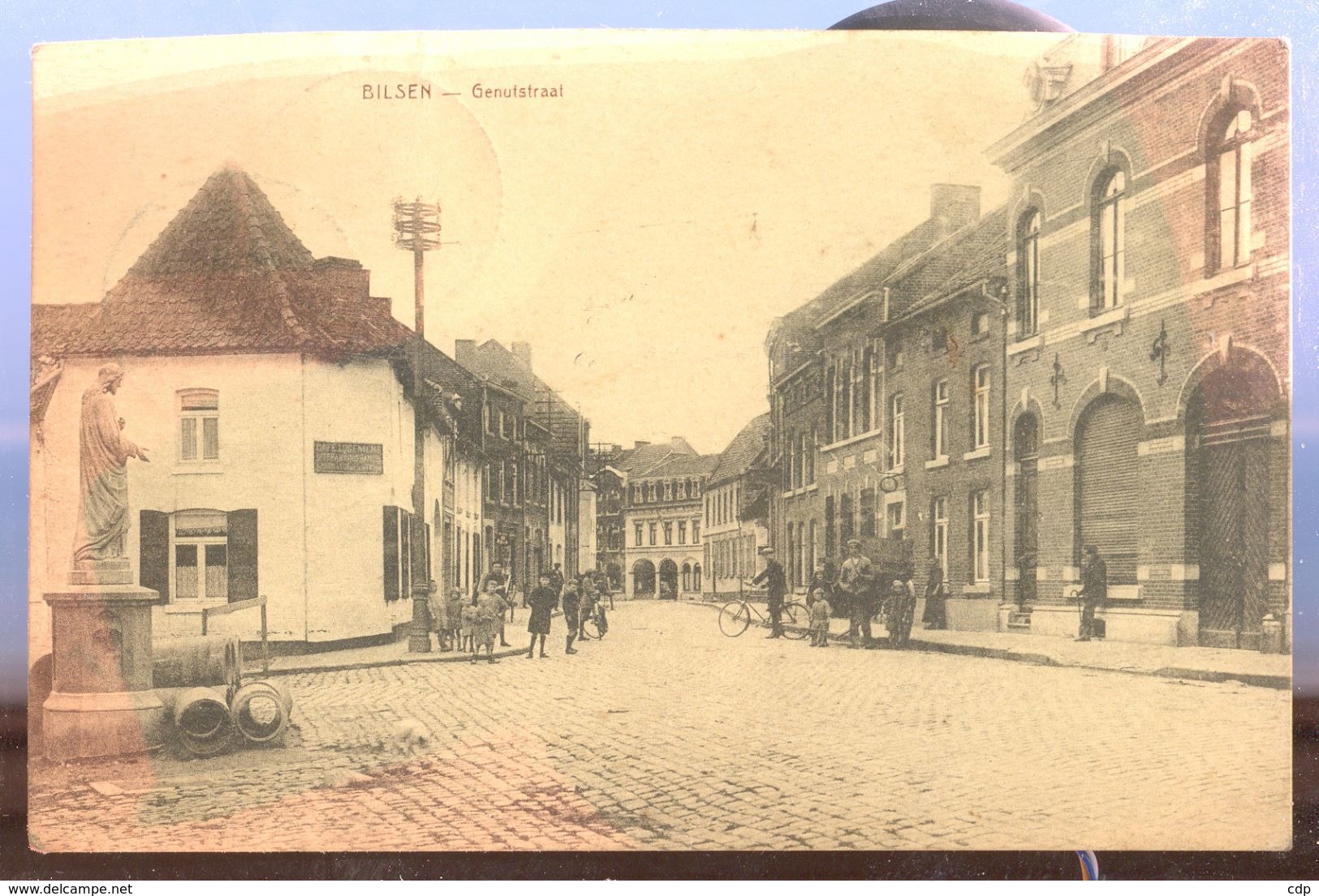 Cpa Bilsen  1929 - Bilzen