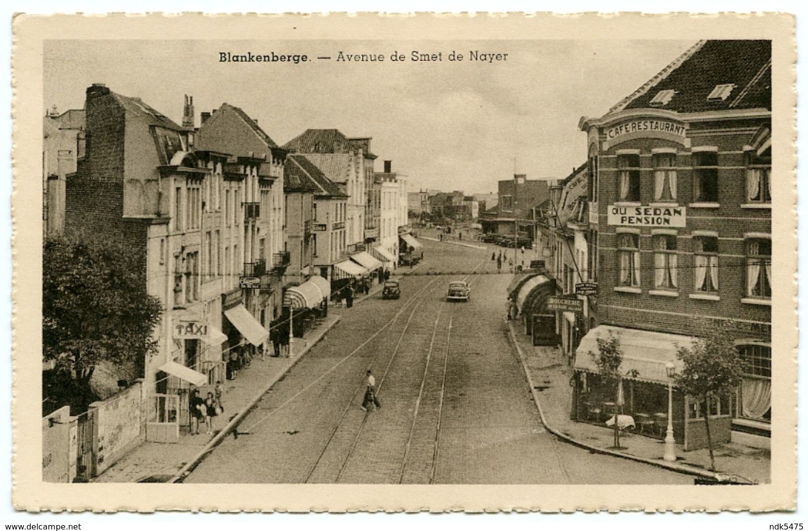 BELGIQUE : BLANKENBERGE - AVENUE DE SMET DE NAYER - Blankenberge