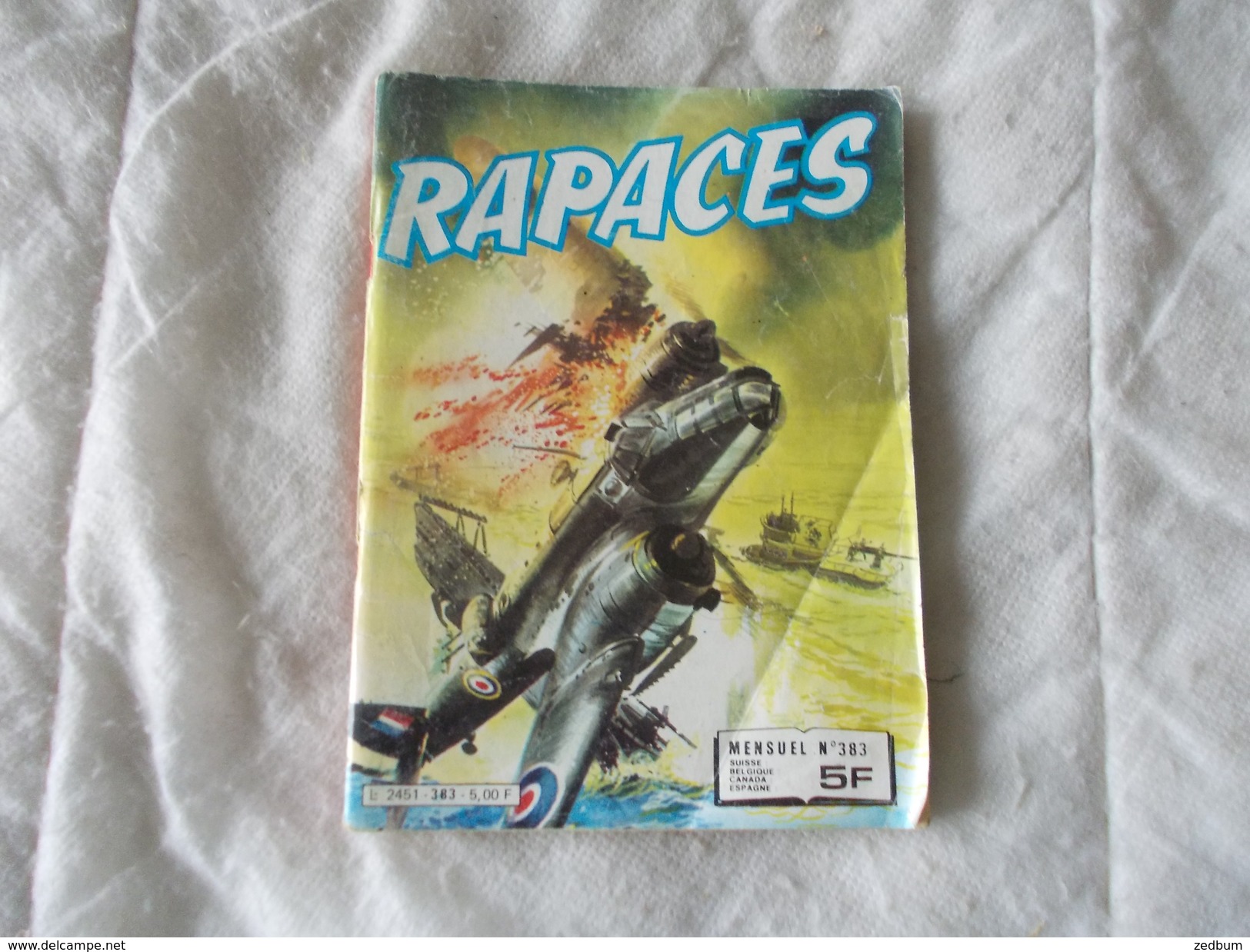 BD Petit Format RAPACES N° 383 By Imperia 1982 - Small Size