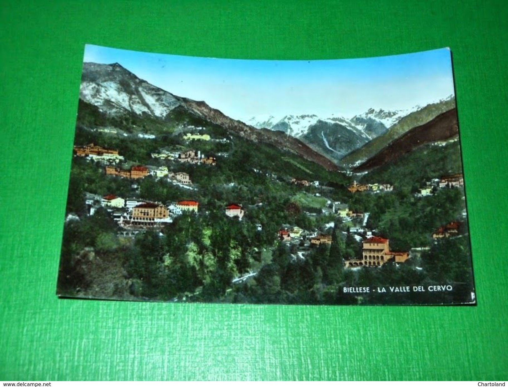 Cartolina Biellese - La Valle Del Cervo 1961 - Biella