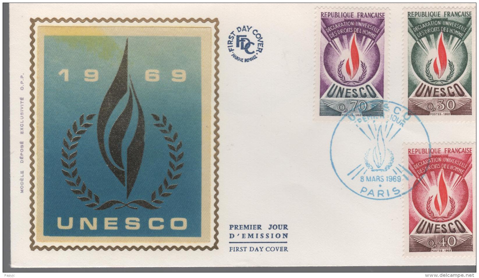 France - FDC 1er Jour - UNESCO (bis) - 1960-1969