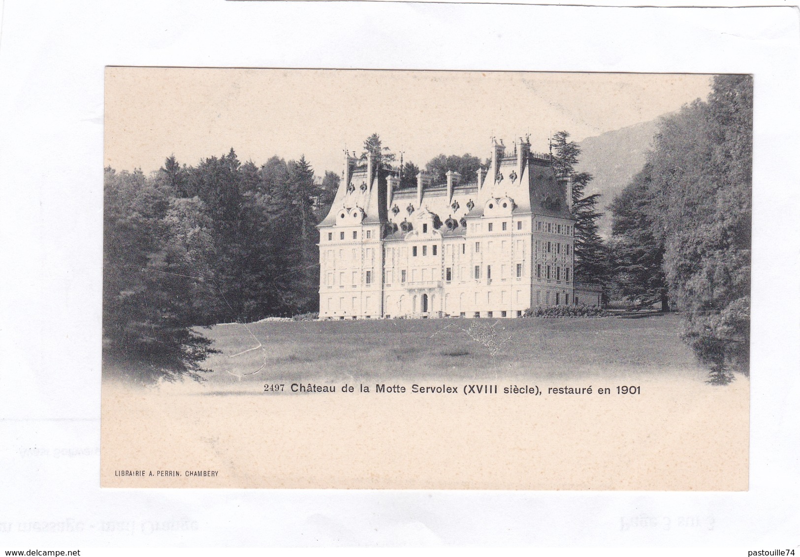 2497   Château De La Motte Servolex   (XVIII Siecle).  Restauré  En  1901 - La Motte Servolex