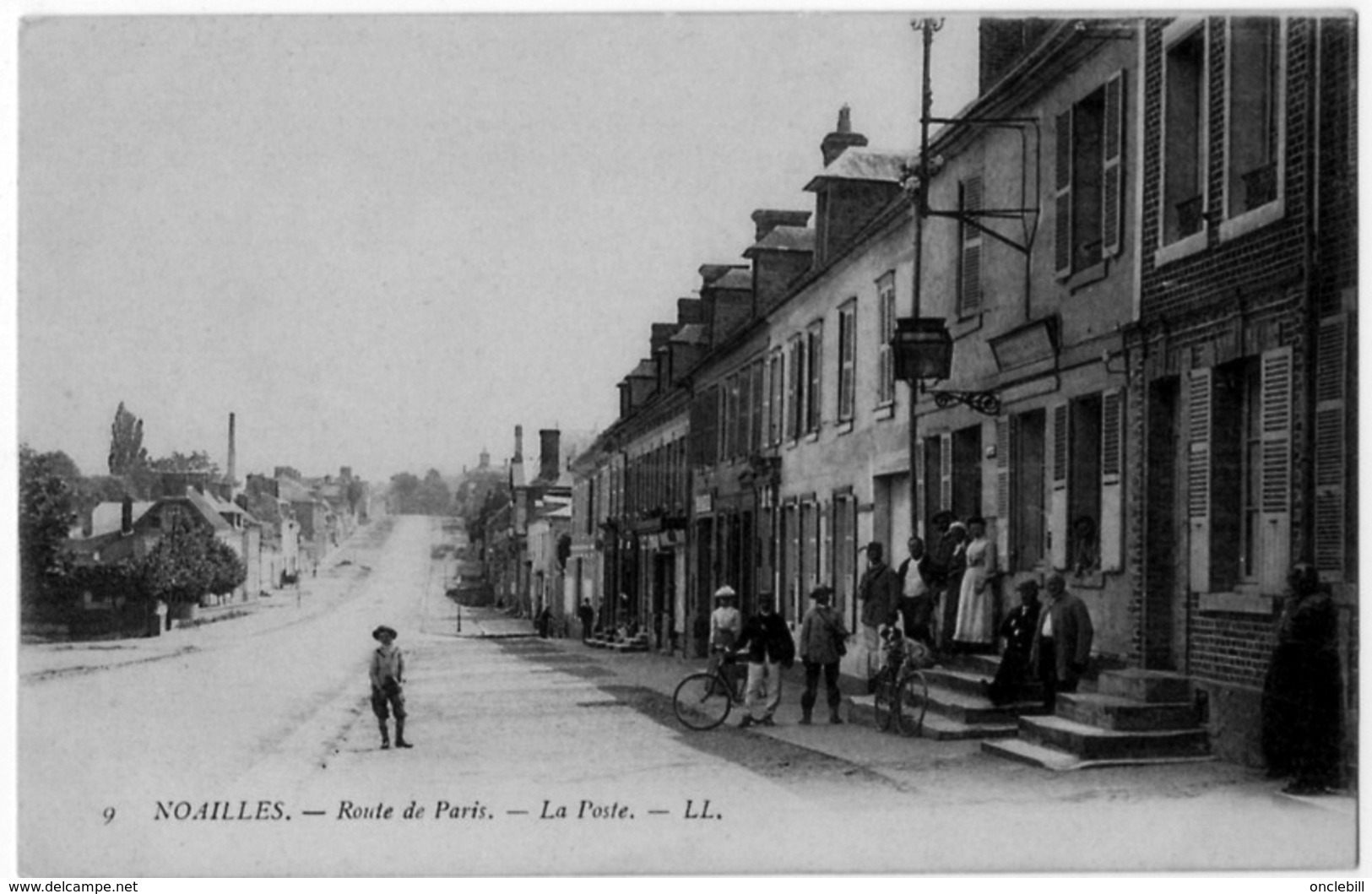 Noailles Oise La Poste Animation 1910 état Superbe - Noailles