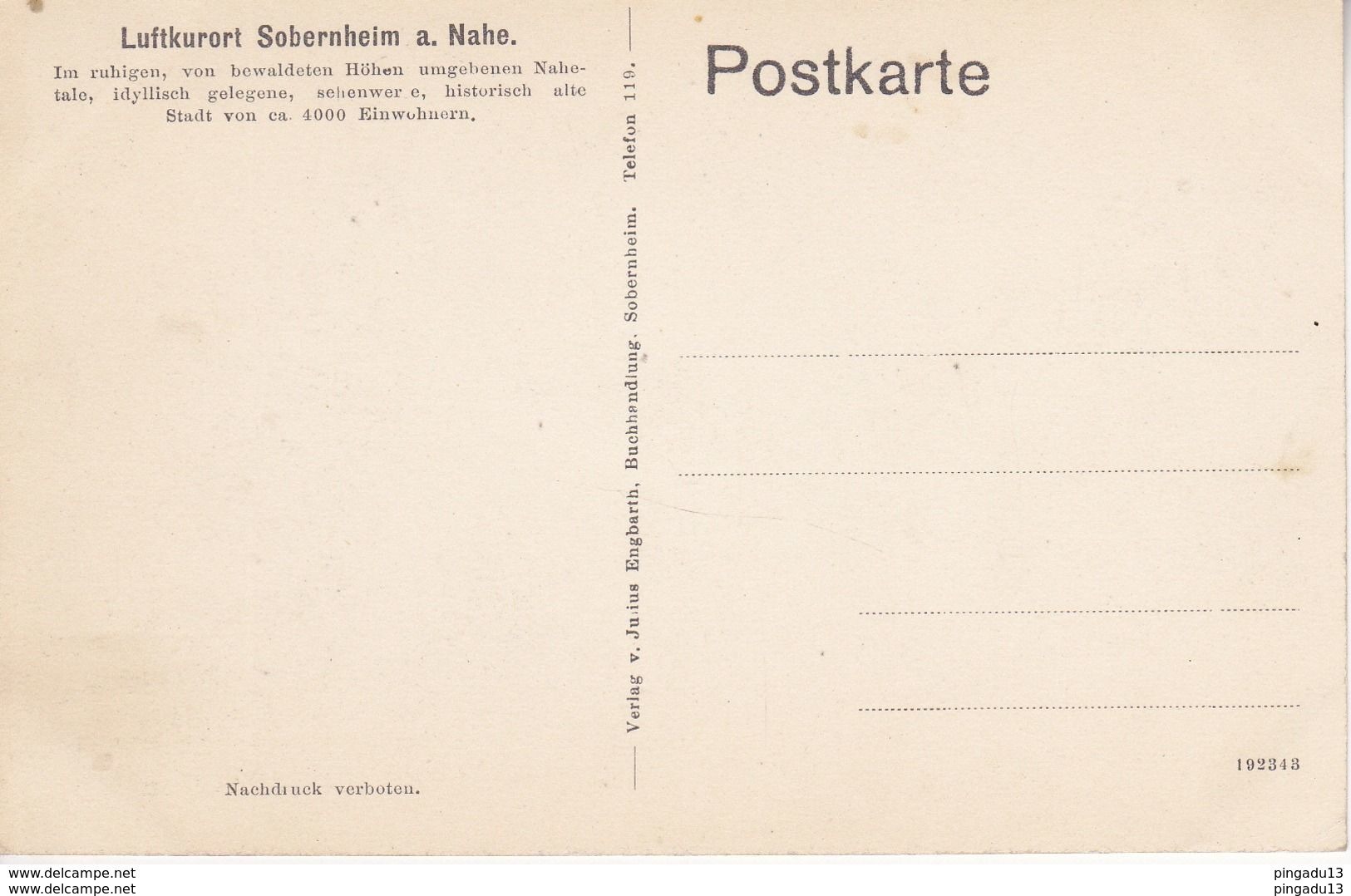 Au Plus Rapide Sobernheim A. Nahe Neue Realschule - Bad Sobernheim