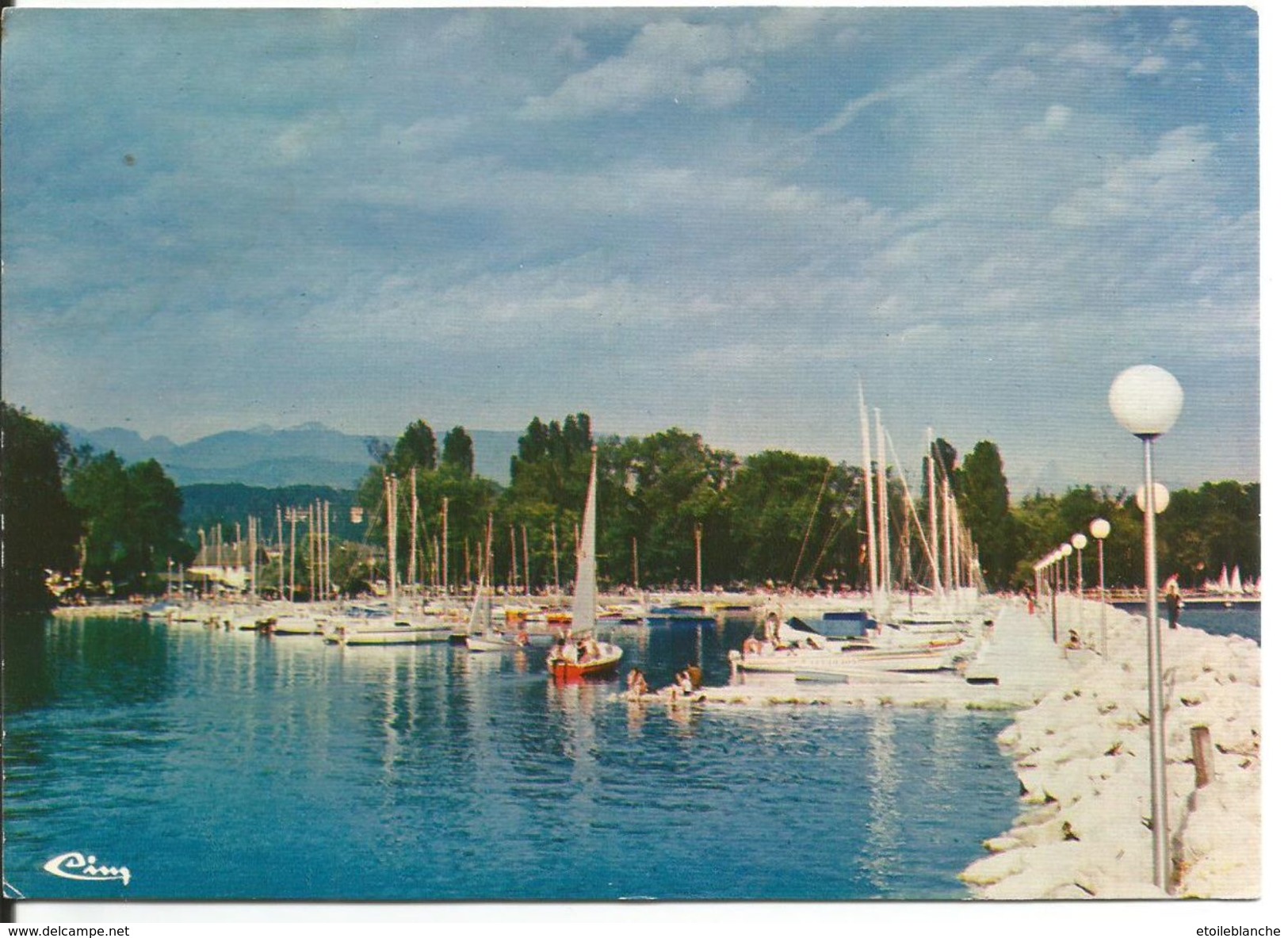 Haute Savoie - Sciez (74) Le Port (voiliers De Plaisance) - Lac Leman -  édit Combier 3 02 80 0058 - Sciez