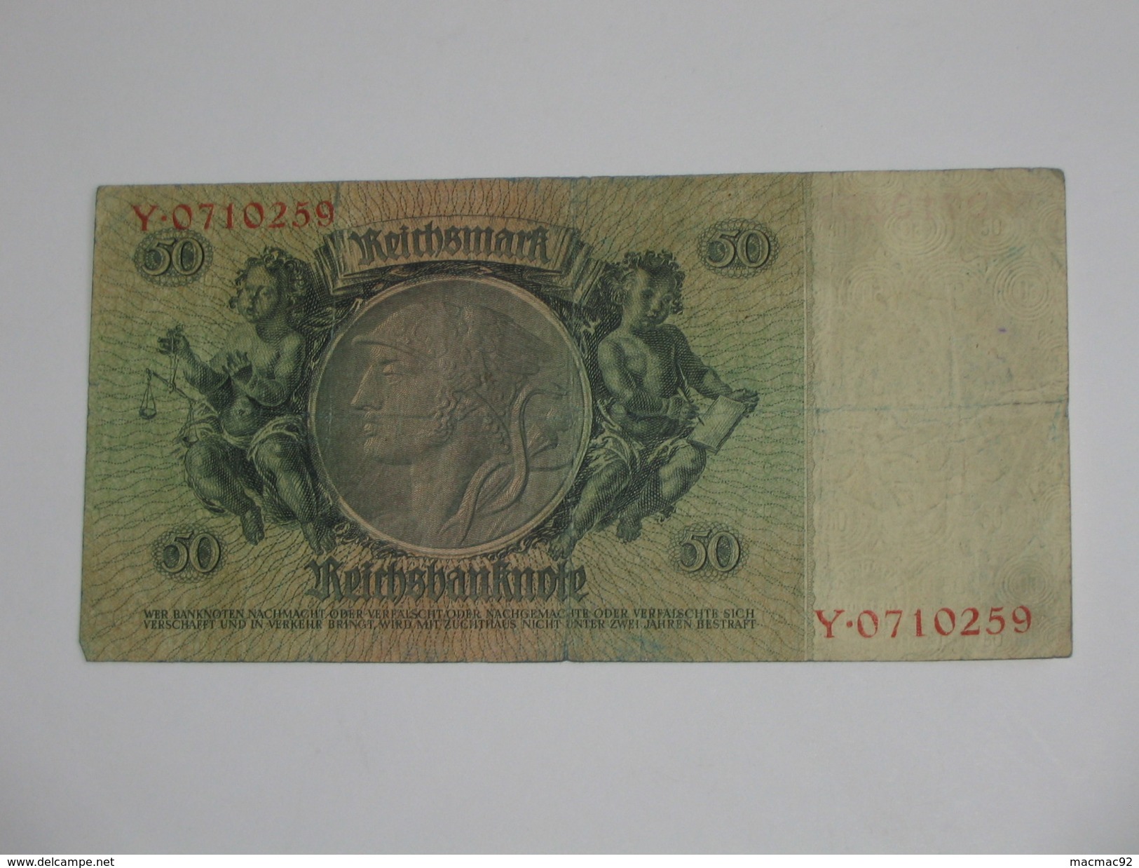 50 Funfzig  Reichsmark - Berlin  1933 - Reichsbanknote - Germany **** EN ACHAT IMMEDIAT **** - 50 Mark