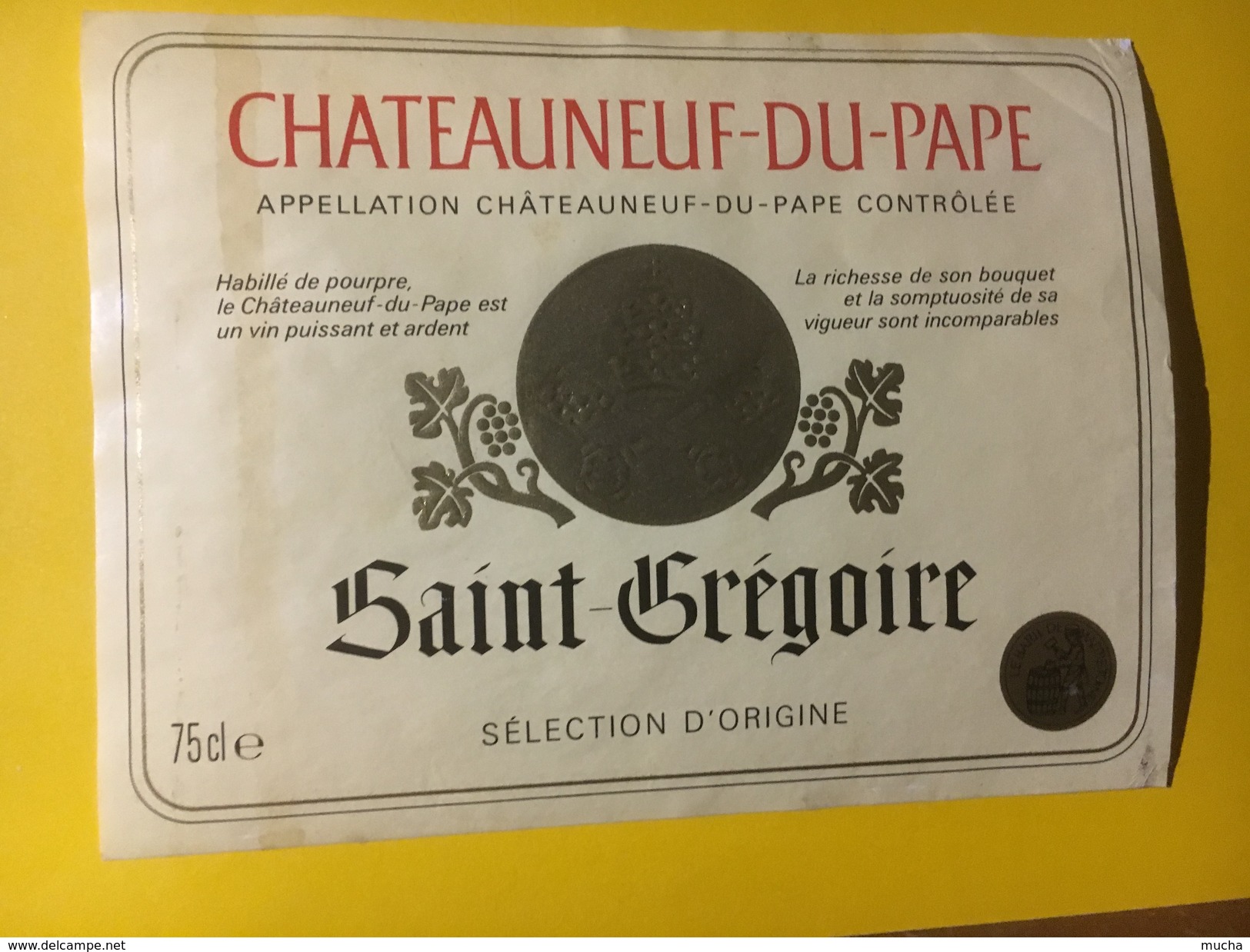 4380 - Saint-Grégoire Chateauneuf-du-Pape - Côtes Du Rhône