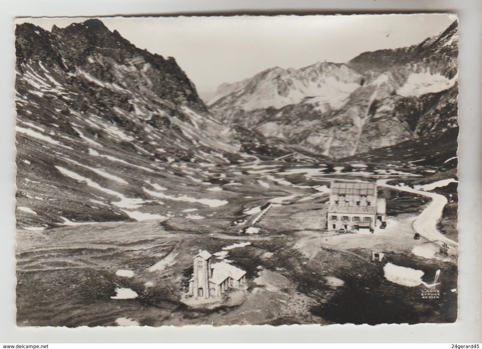 CPSM COL DE L'ISERAN (Savoie) - En Avion Au-dessus De......2770 M La Plus Haute Route D'Europe Le Dome 3026 M.... - Sonstige & Ohne Zuordnung