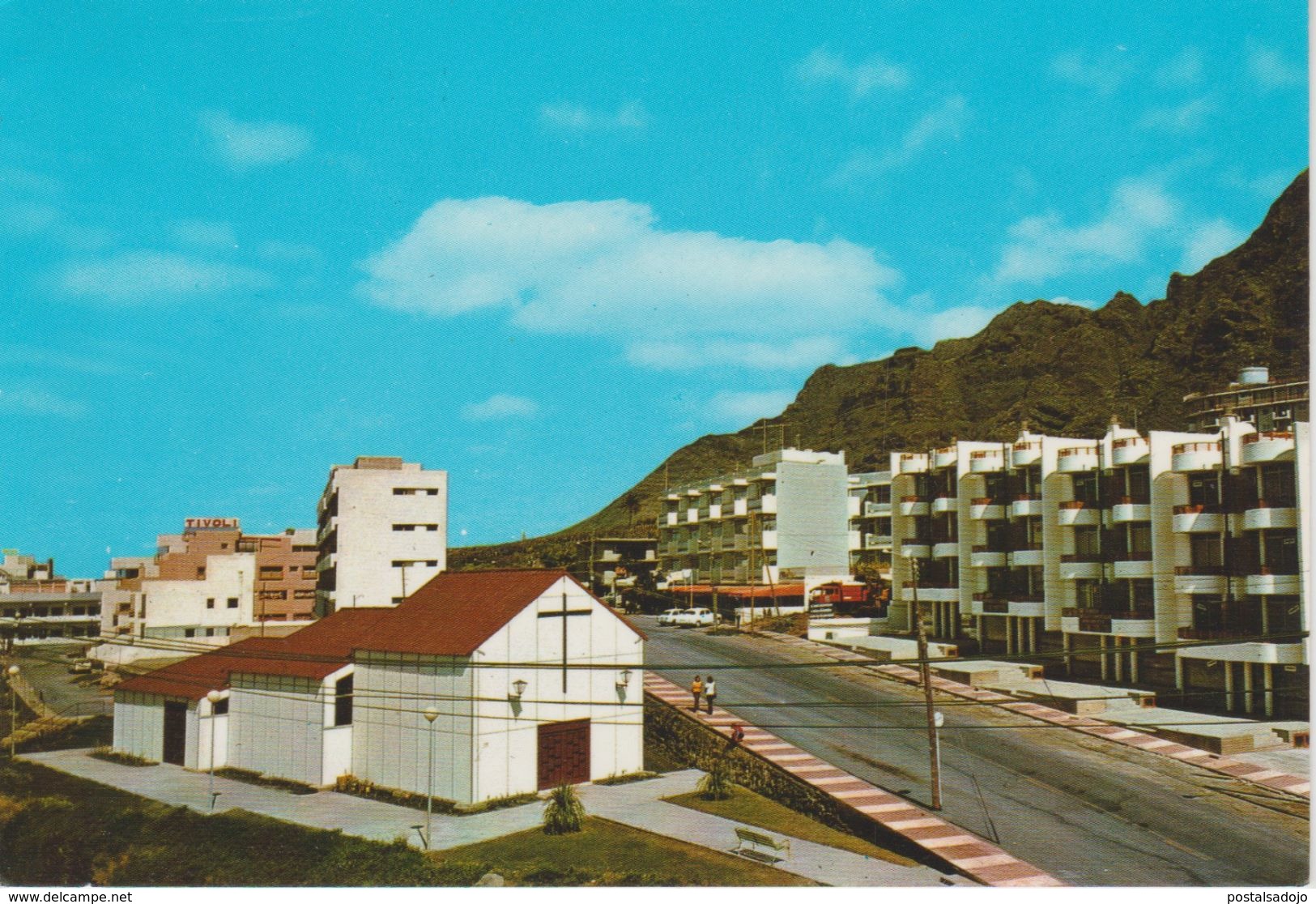 (CANA919) TENERIFE. BAJAMAR. NUEVA AVENIDA Y EDIFICACIONES - Tenerife