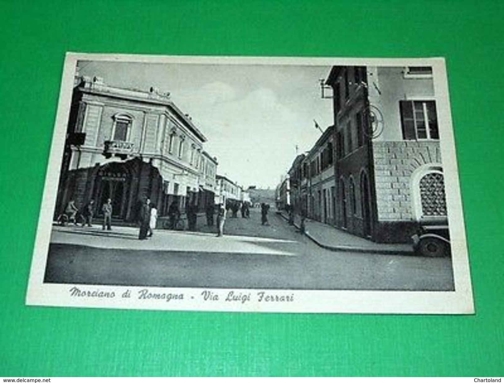 Cartolina Morciano Di Romagna - Via Luigi Ferrari 1941 - Rimini