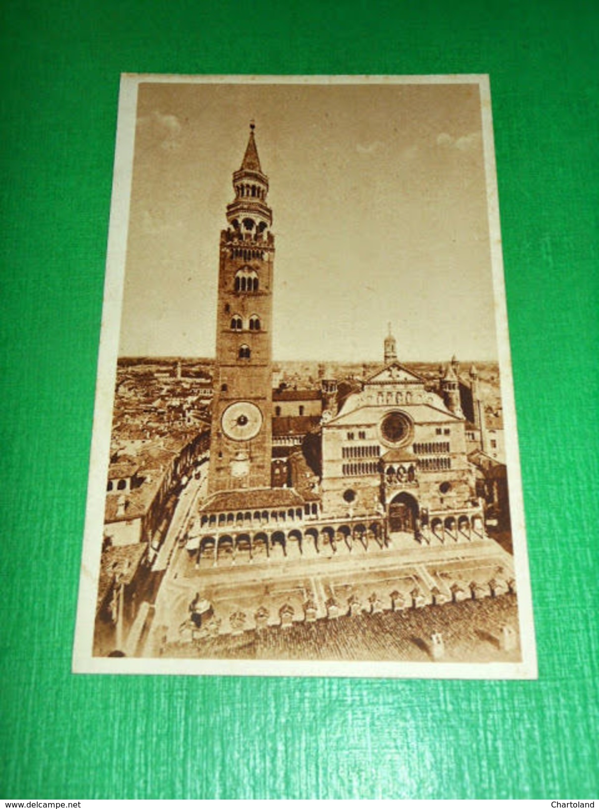 Cartolina Cremona - Torrazzo E Duomo 1925 Ca - Cremona