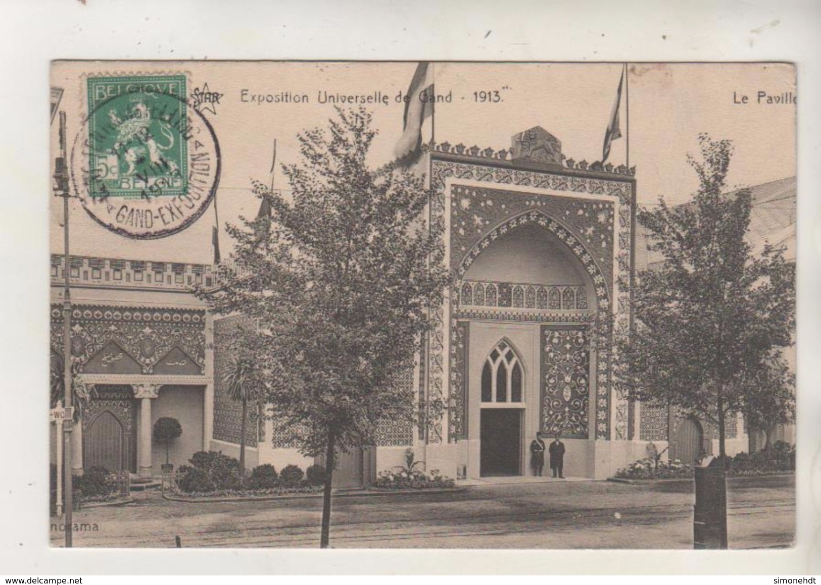 GAND - Exposition Universelle - 1913 - Le Pavillon Perse - Iran - Gent