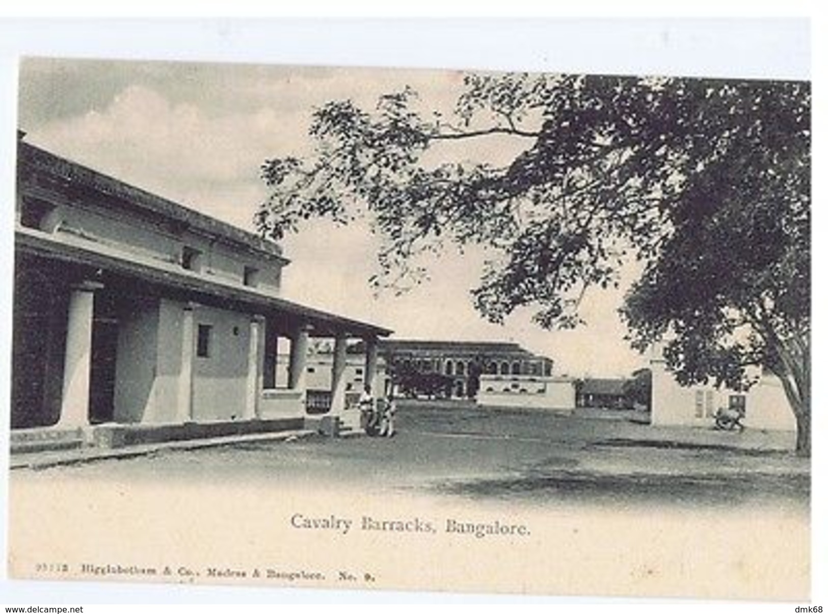 INDIA / BANGALORE - CAVALRY BARRACKS - EDIT HIGGINBOTHAM & CO.  1910s ( 1750 ) - Altri & Non Classificati