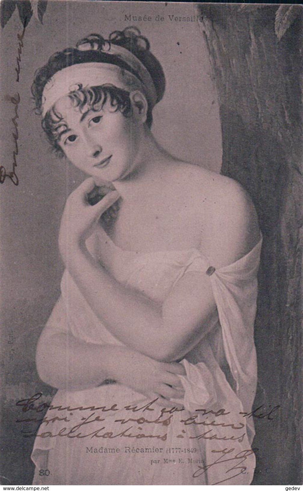 Juliette Ou Julie Récamier Née Jeanne Françoise Julie Adélaïde Bernard, Dite Madame Récamier (7749) - Famous Ladies