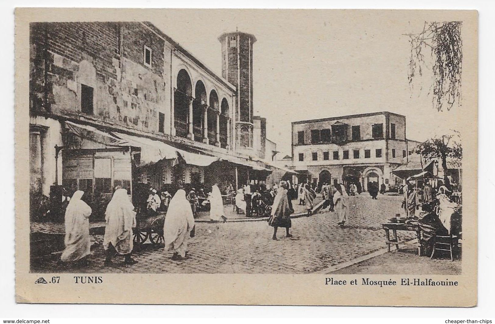 Tunis - Place Et Mosquee El-Halfaouine - Tunisia