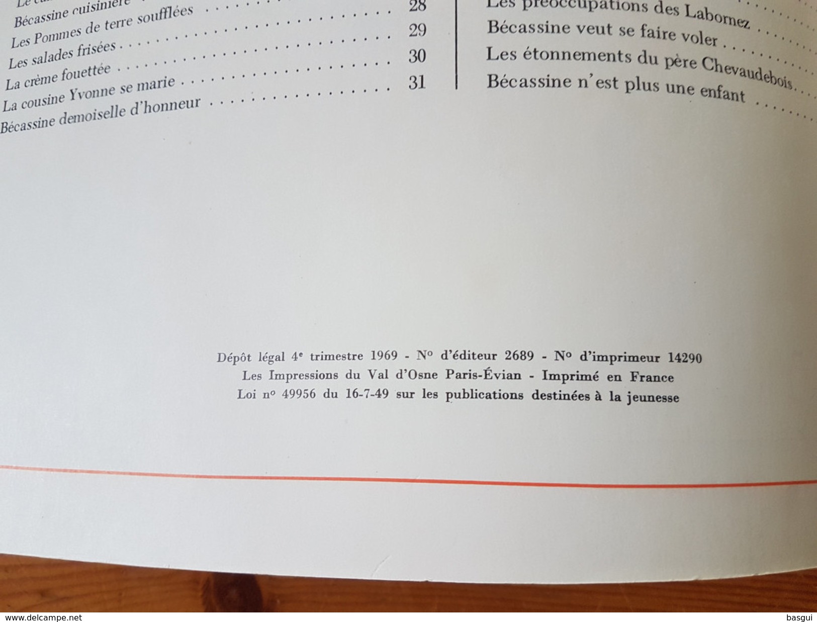 Bd L'enfance De Becassine Réédition  De 1969 - Bécassine