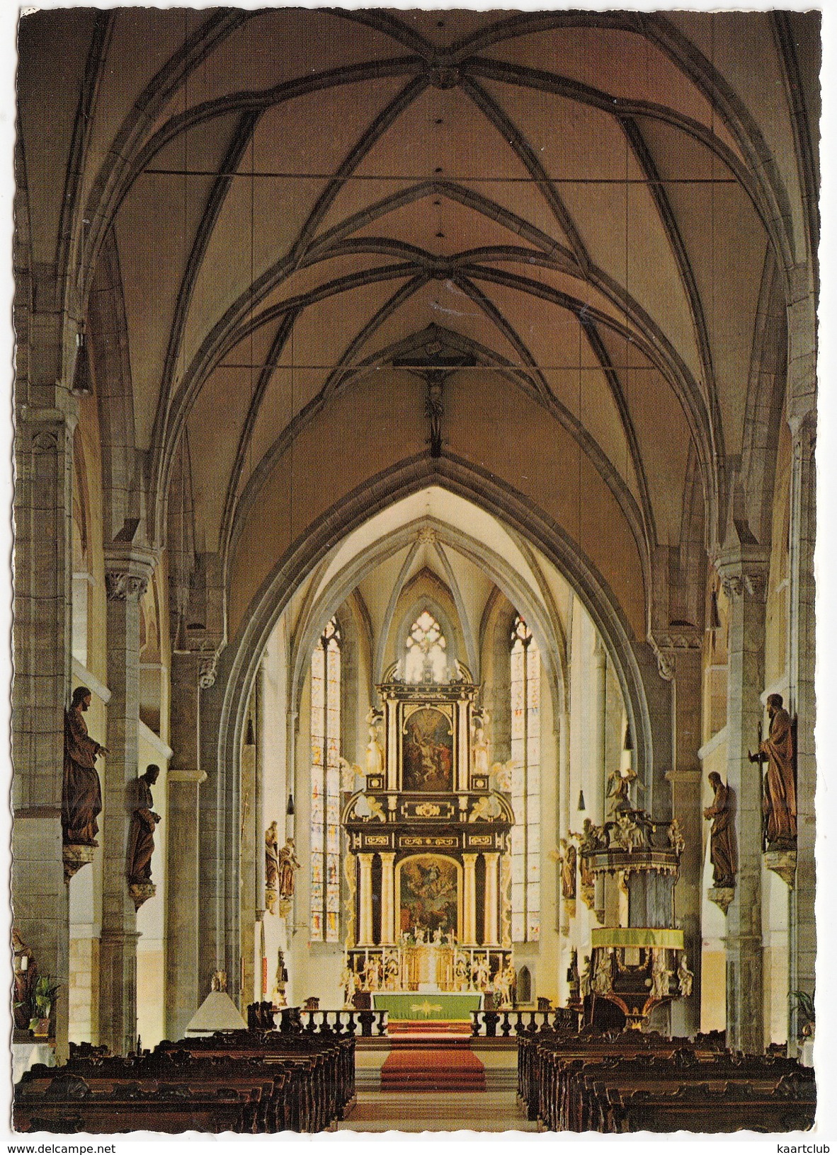 Friesach - Stadtpfarrkirche, Gotischer Chor 14. Jahrhundert - Romanische Basilika - Friesach