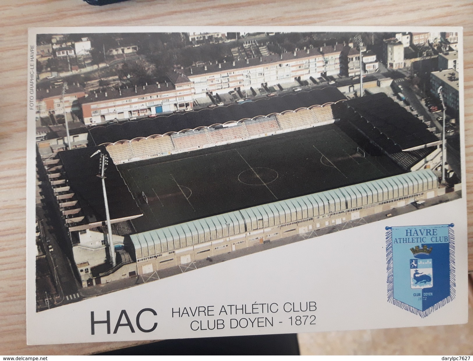 Carte Postale Havre Athletic Club Hac - Apparel, Souvenirs & Other