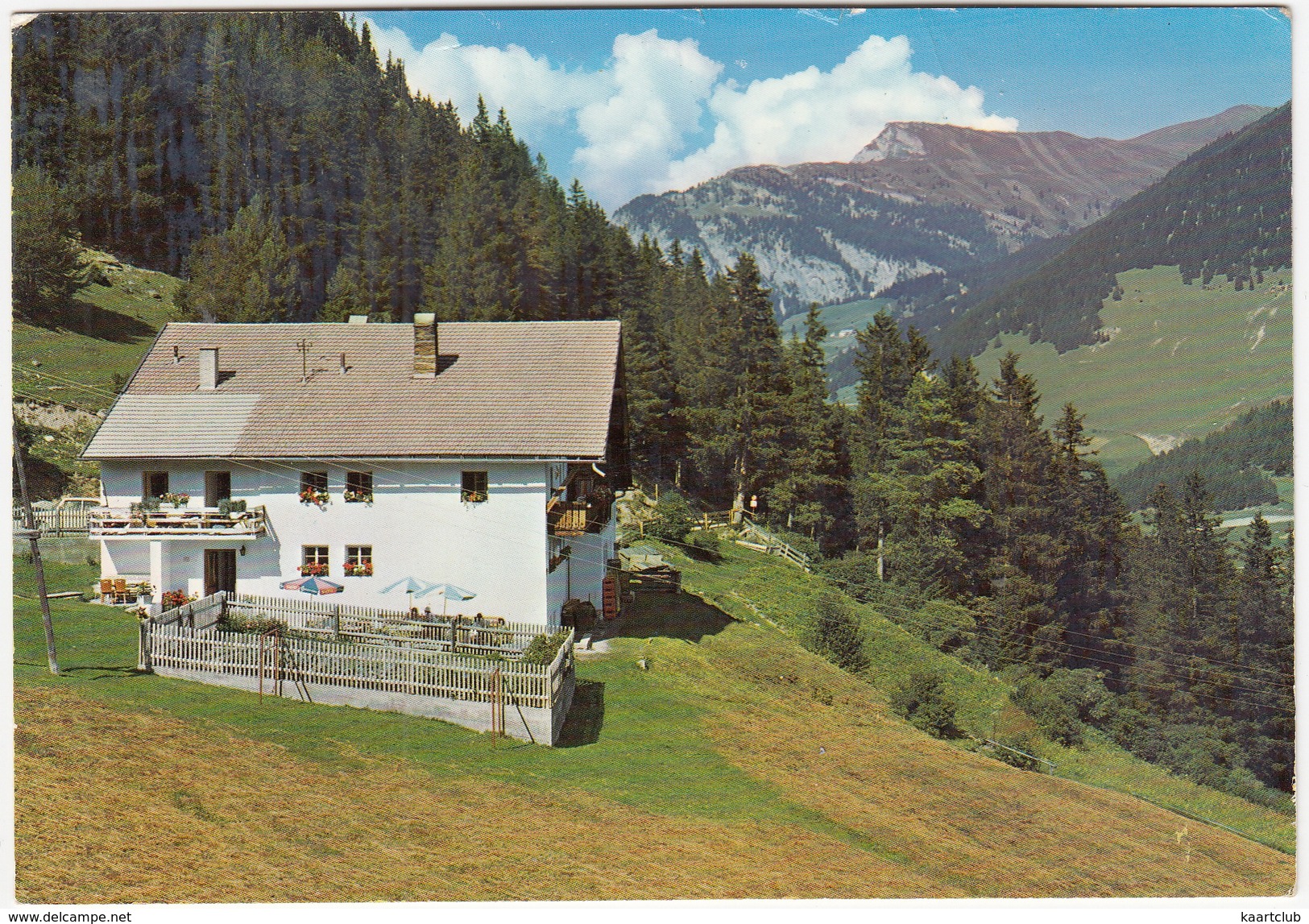 Nauders - 'RIATSCHHOF' , Jausen-  Und Erfrischungsstube - Dreiländerecke - Tirol - Nauders