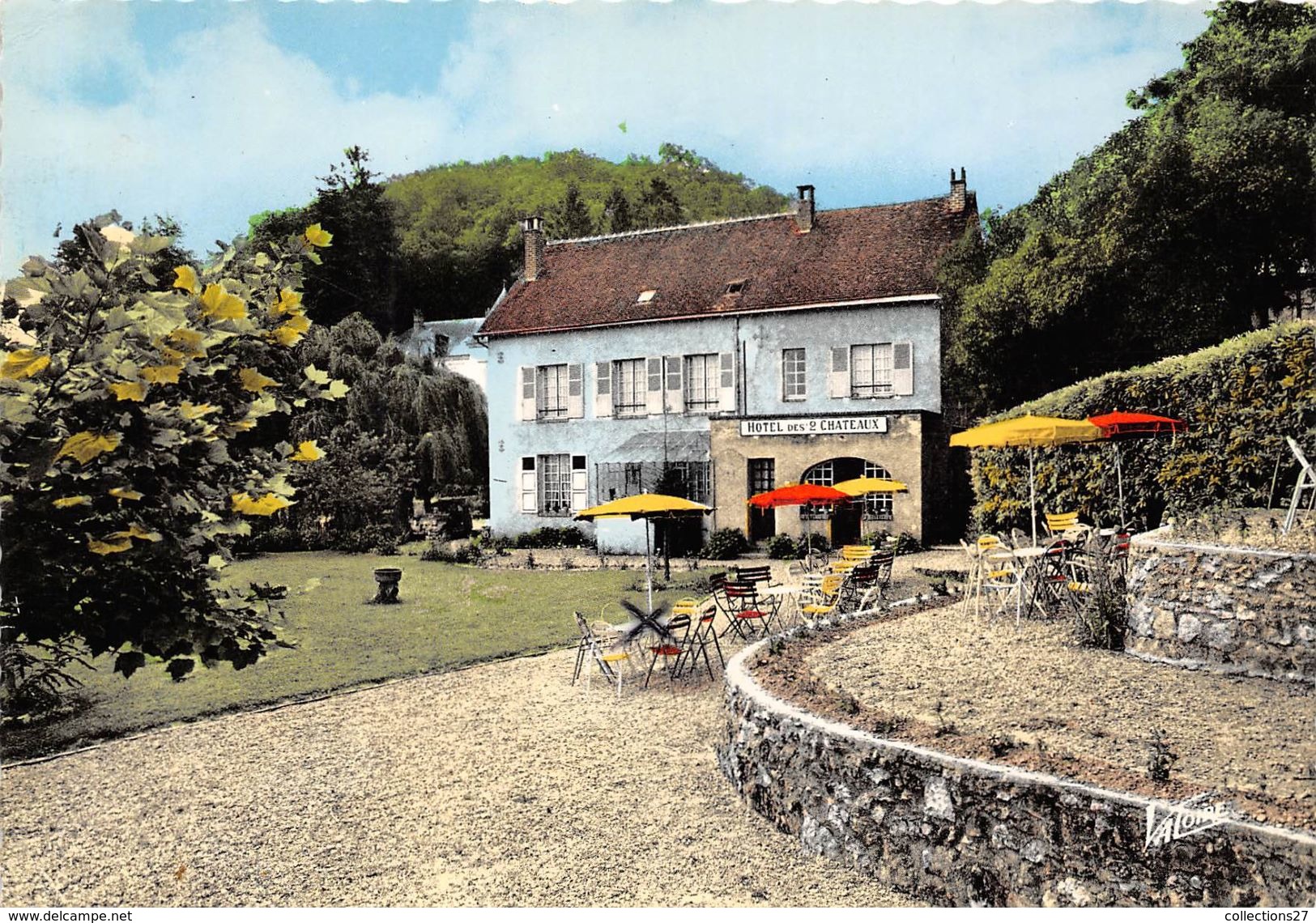 41-MONTOIRE-SUR-LE-LOIR- HÔTEL DES DEUX CHATEAUX PRES DE LA PLAGE - Montoire-sur-le-Loir