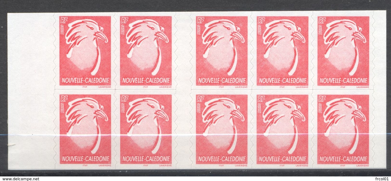 Nouvelle Calédonie, Yvert Carnet 894, Scott 919a, MNH - Cuadernillos