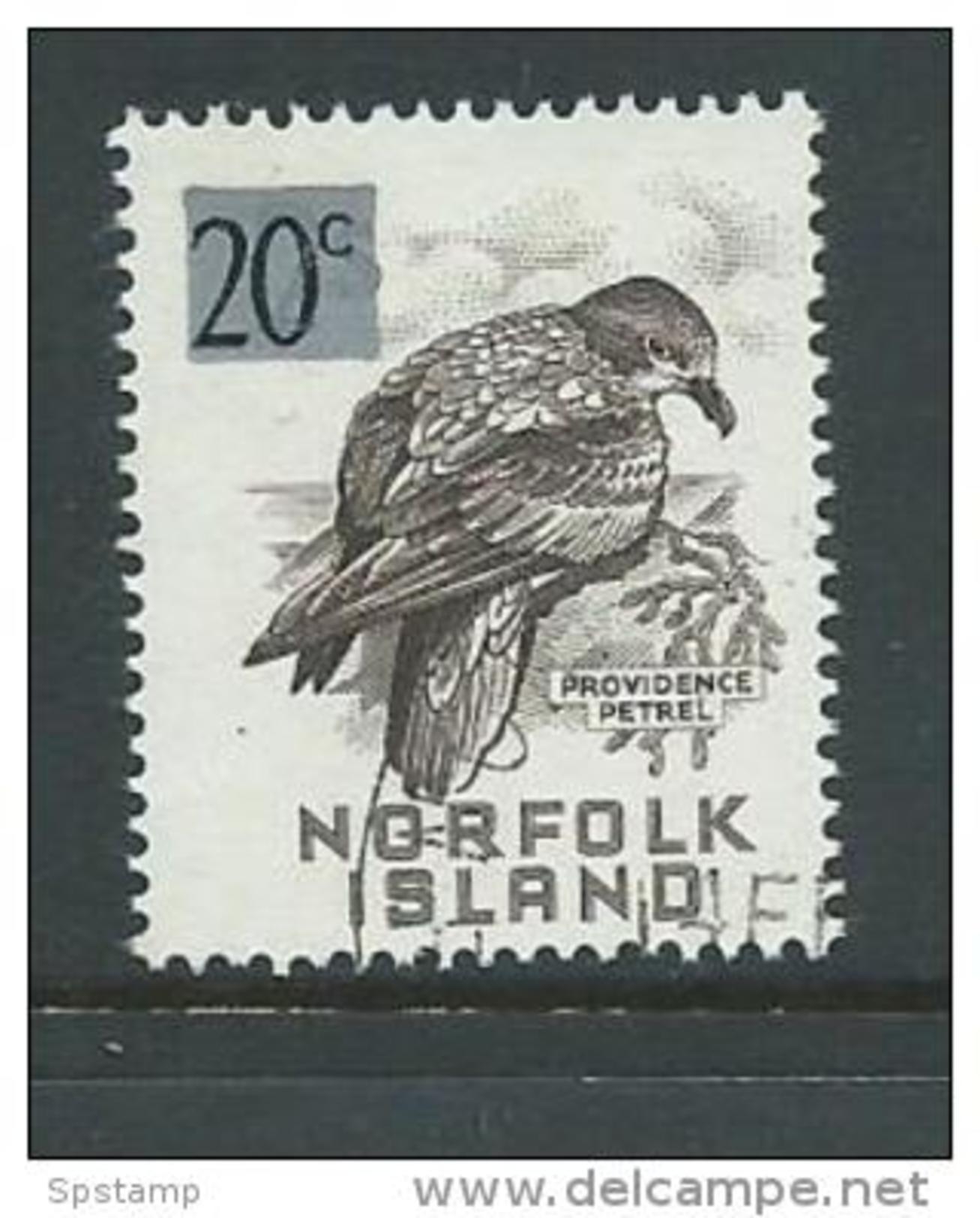 Norfolk Island 1966  20c Decimal Surcharge Definitives FU - Isola Norfolk