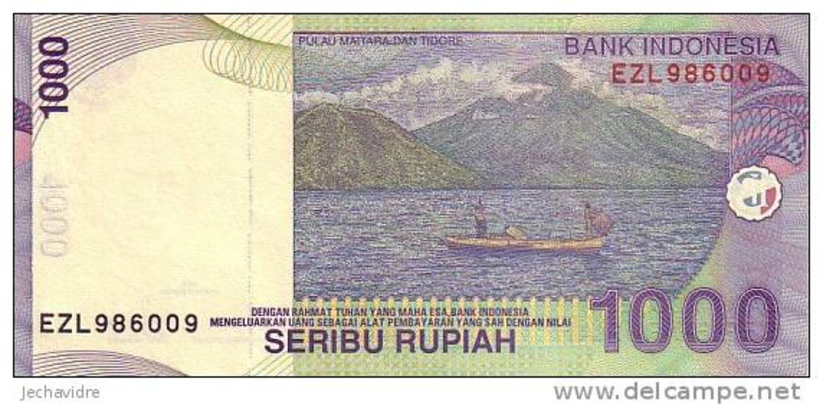 INDONESIE   1 000 Rupiah  Emission De 2008   Pick 141i    ***** BILLET  NEUF ***** - Indonésie