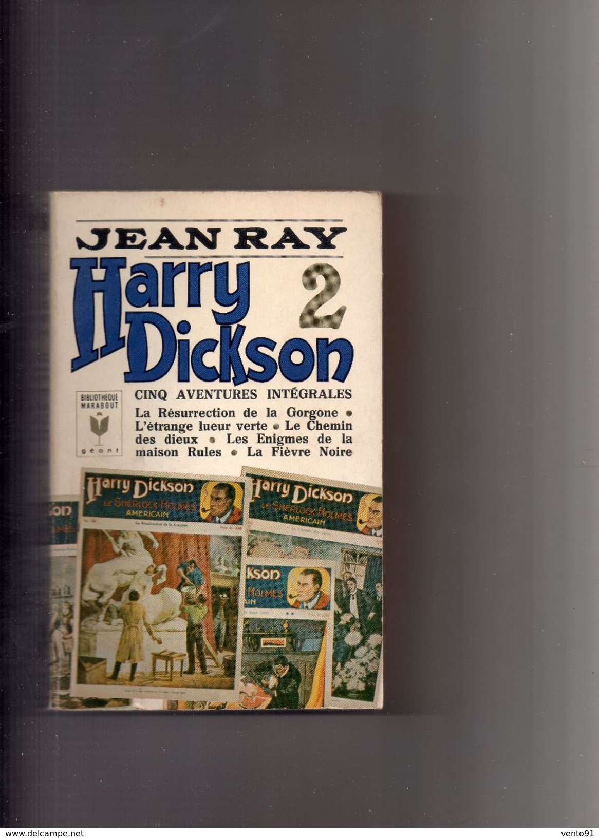 --  JEAN  RAY  --  ""  HARRY  DICKSON  ""  --  N°  2   --  1966  --   5  AVENTURES  INTEGRALES  .......... - Fantastique