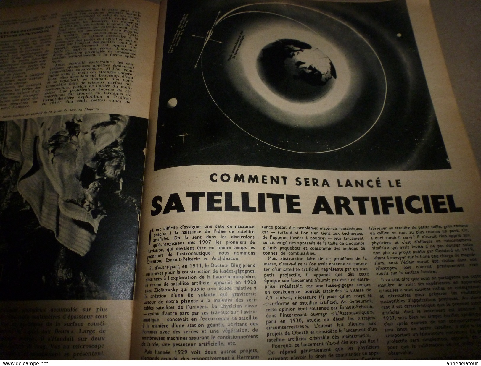 1953 SETA : La Pêche Au GROS ,des Bahamas Au Pays Basque En Passant Par La Nouvelle Ecosse; Satellite Artificiel ; Etc - Science
