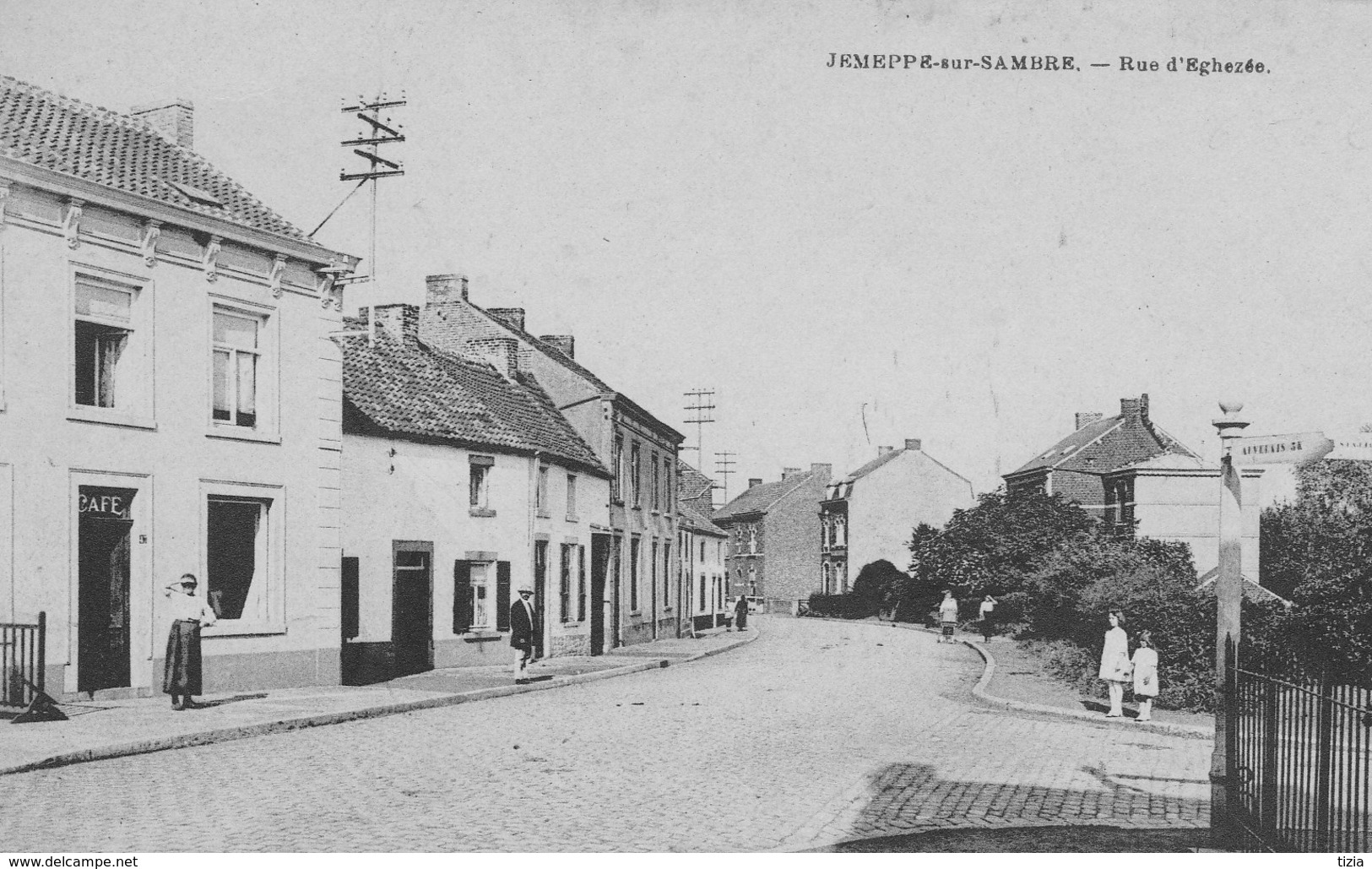 Jemeppe-sur- Sambre. Rue D'Eghezée,animations - Eghezée