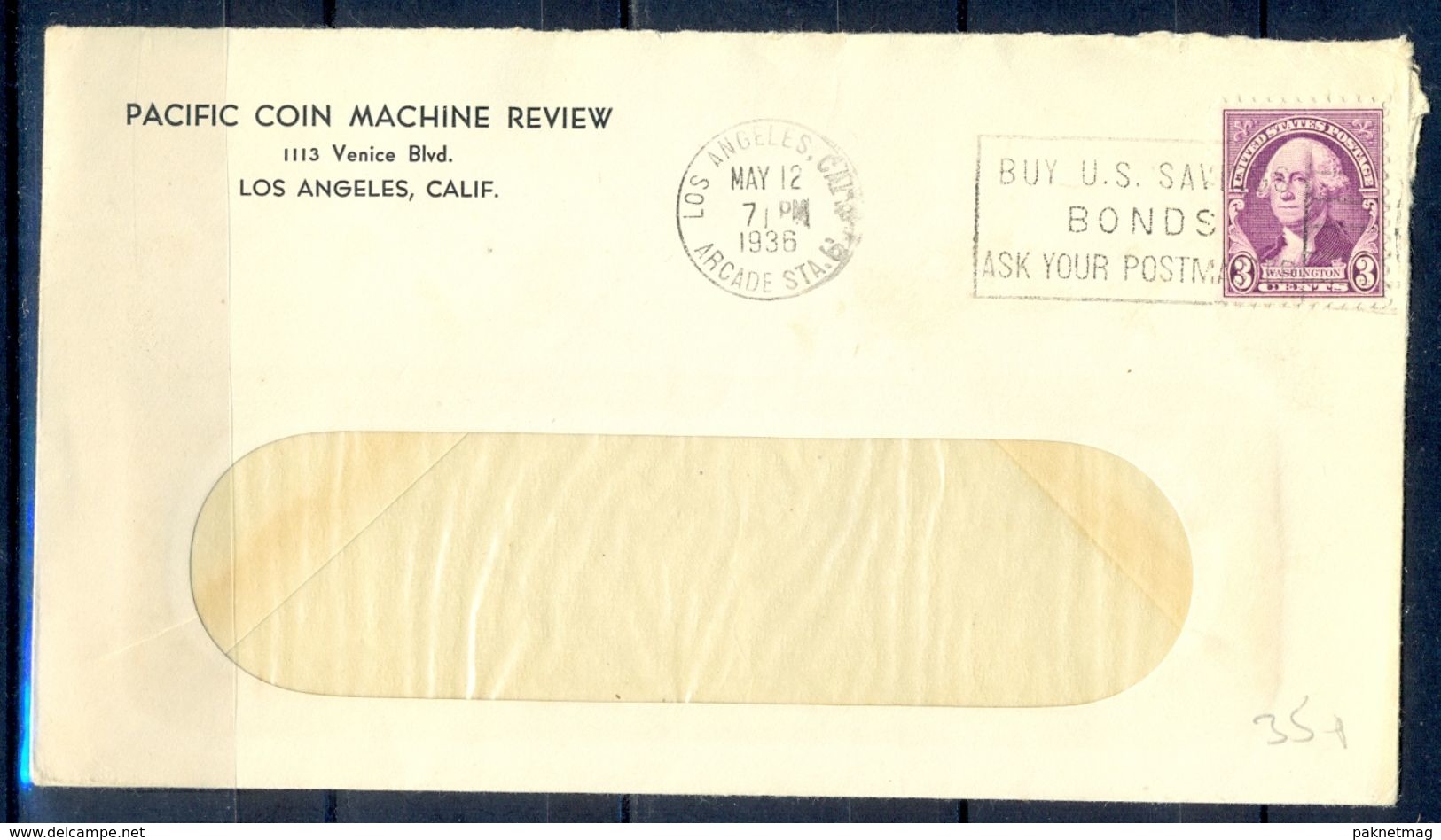 G296- USA United States Postal History Cover. - Other & Unclassified