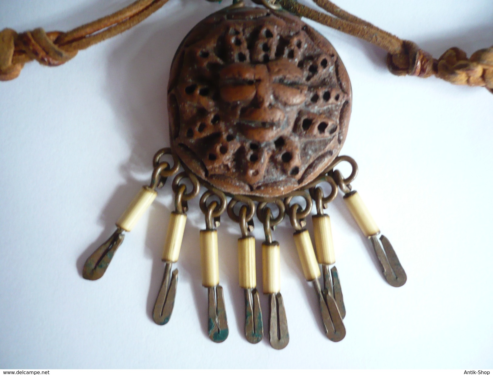 Mexikanische Amulet-Kette (492) Preis Reduziert - Etnica