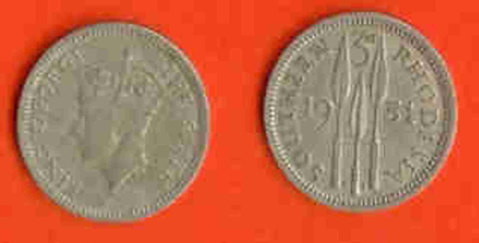 SOUTH RHODESIA 1947-1952 Coin 3P Copper-nickel  KM20 C 180 - Rhodesia