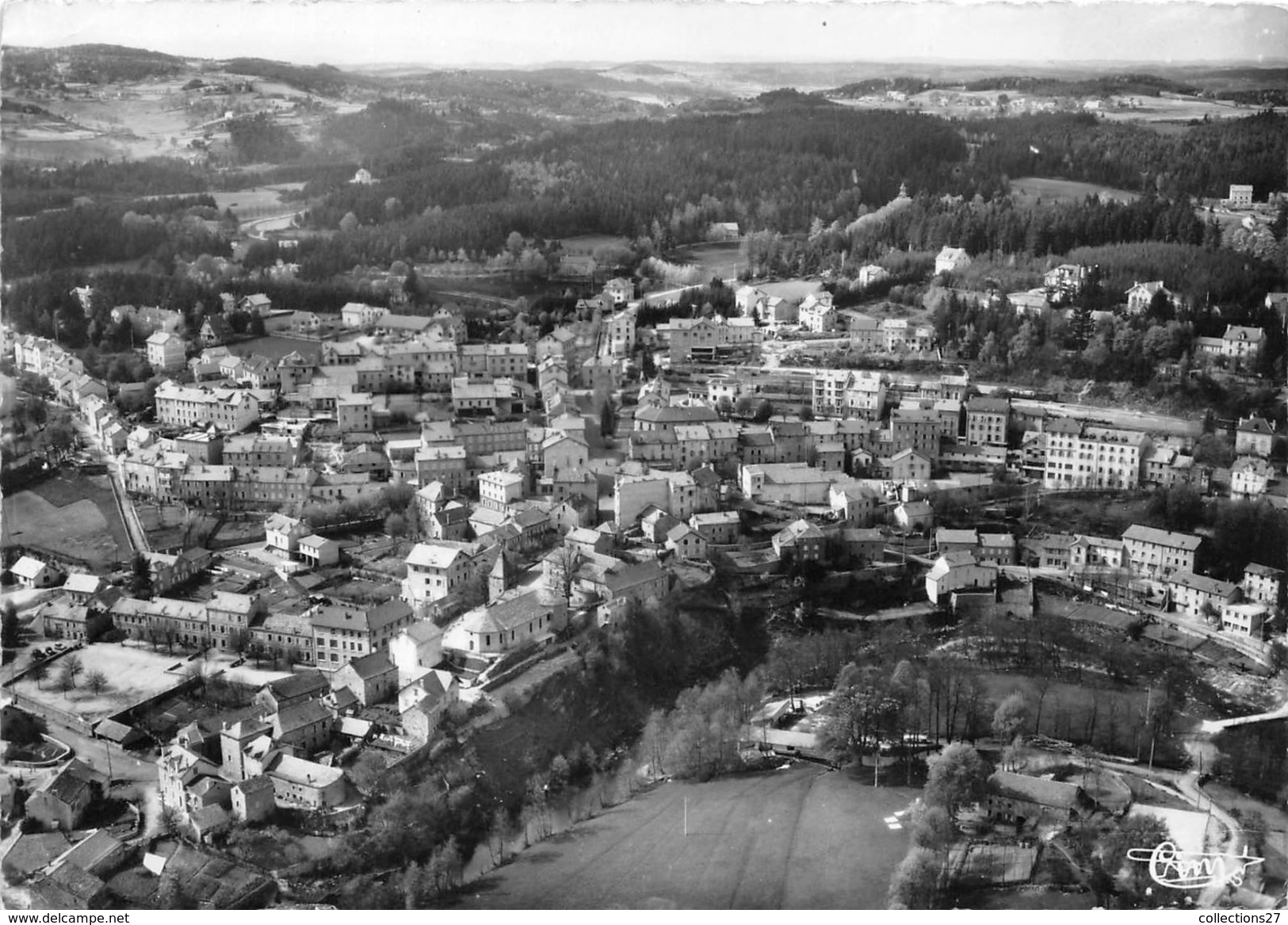 43-LE CHAMBON-SUR-LIGNON- VUE PANORAMIQUE AERIENNE - Le Chambon-sur-Lignon