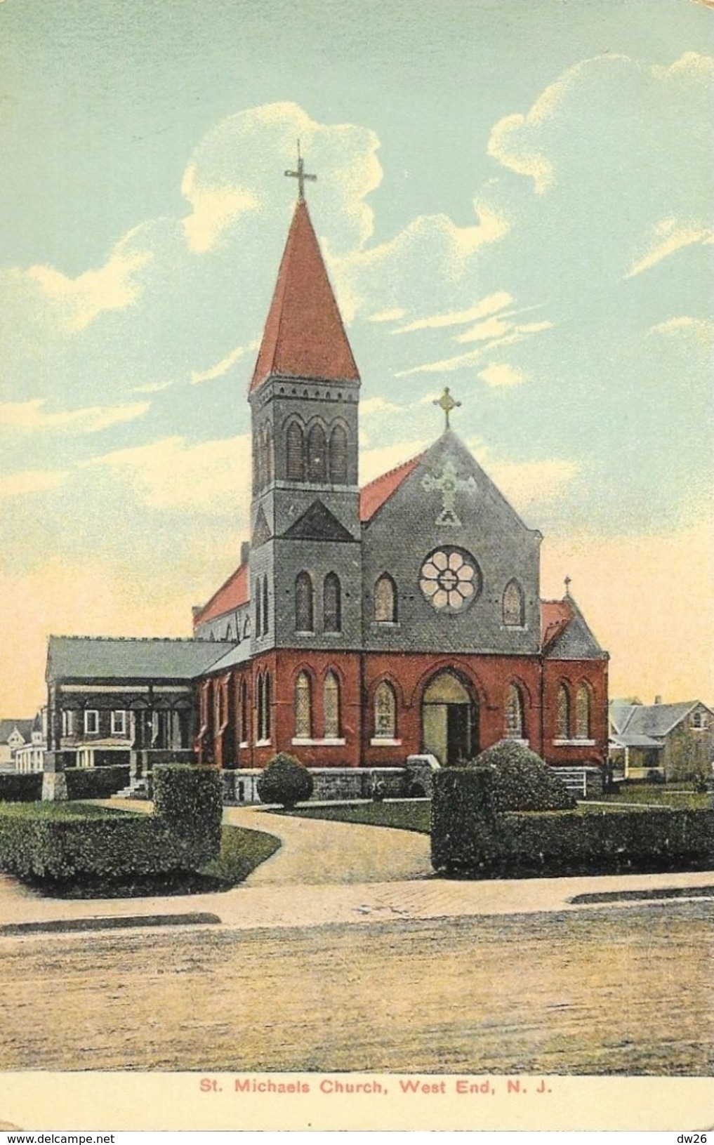 St Michaels Church - West End New Jersey N.J. - Carte Non Circulée - Autres & Non Classés