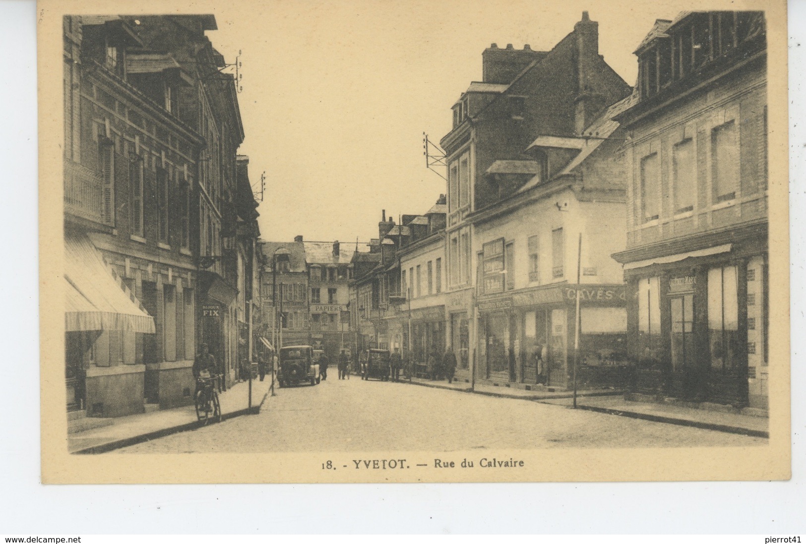 YVETOT - Rue Du Calvaire - Yvetot