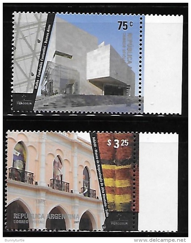 Argentina 2007 Museums MNH - Nuevos