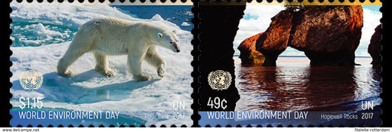 VN / United Nations (New York) - Postfris / MNH - Complete Set World Environment Day 2017 - Unused Stamps
