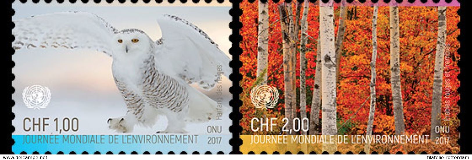VN / United Nations (Genève) - Postfris / MNH - Complete Set World Environment Day 2017 - Neufs