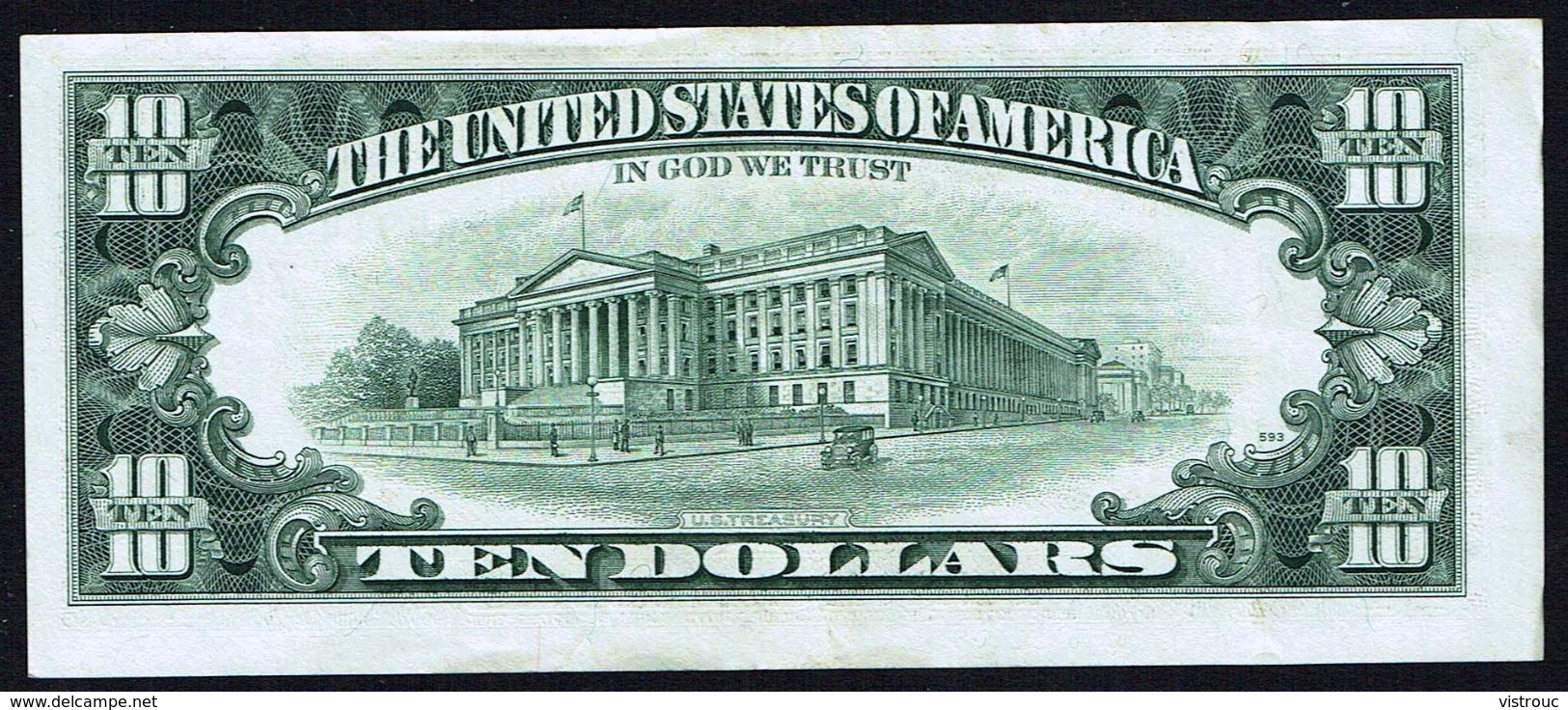10 US DOLLARS - Series 1993 - N° G 89165914 A - F 22 - USED. - Federal Reserve Notes (1928-...)