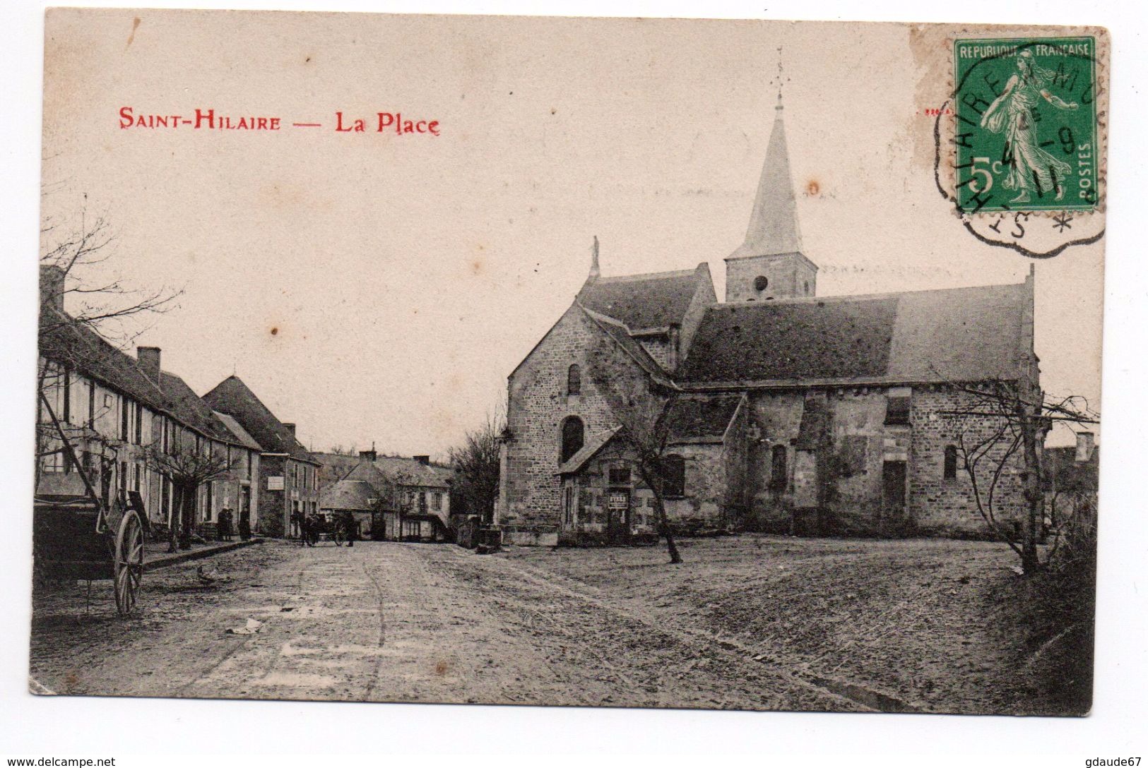 SAINT HILAIRE (11) - LA PLACE - Saint Hilaire