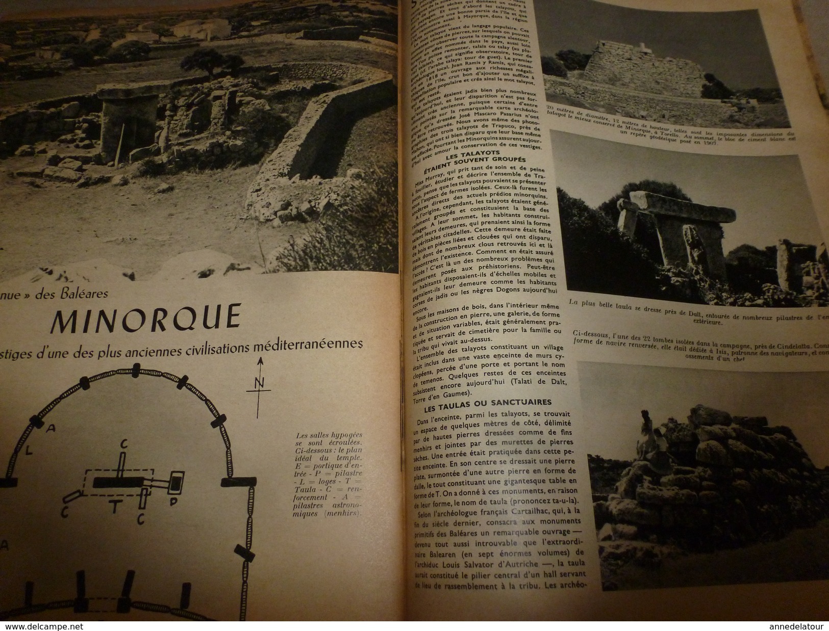 1953 SETA :Inventaire minier du SAHARA;Pragnières,La Glaire,L'Escoubous; La LIBELLULE; Avion FOUGA CYCLONE;Minorque;etc