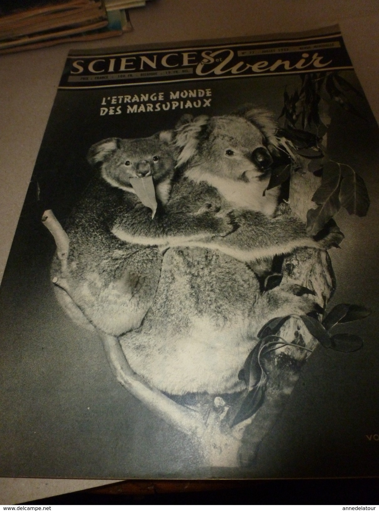 1953 SETA :Marsupiaux;Labo-FOUDRE;Chirurgie Cardiaque;Alimentation An-2000)Sites Préhistoriques-France;Hélico-Transport - Science