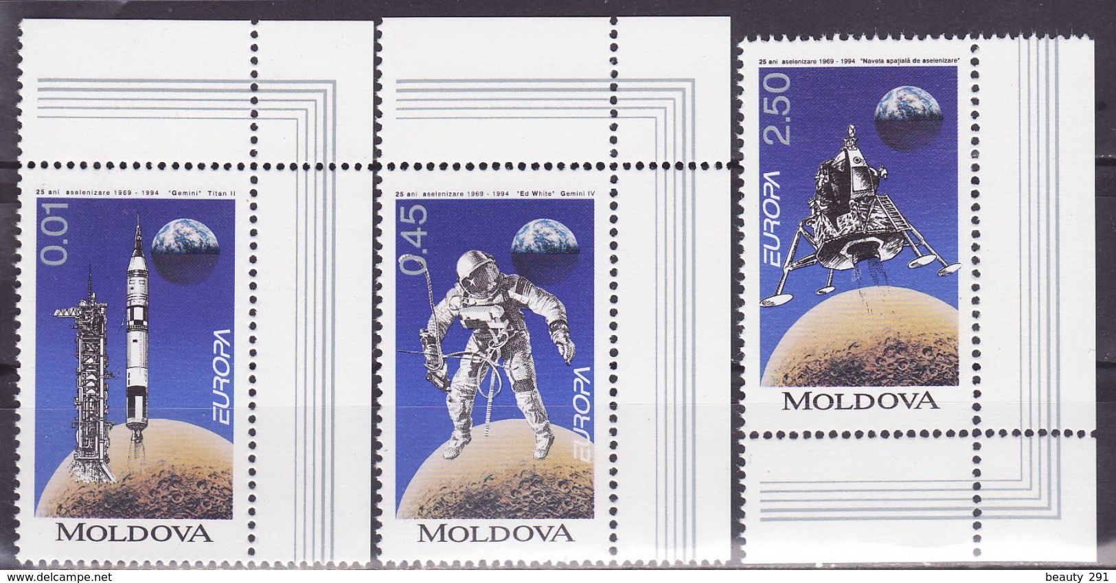 MOLDOVA 1994 EUROPA CEPT - SPACE MNH** - Europa