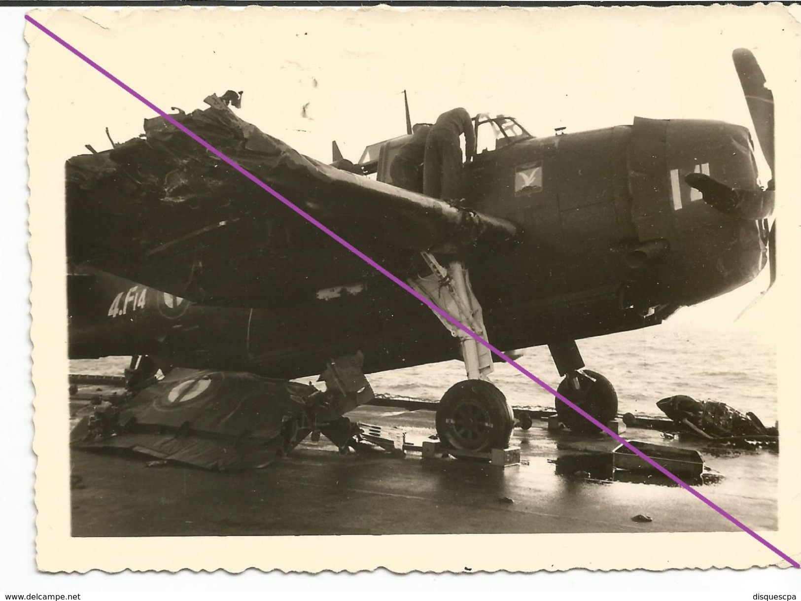 °°°  Avion   °°°    Militaria  °°° PHOTO °   BATEAU PORTE AVION ? °°  ( 500 °°° - Aviation