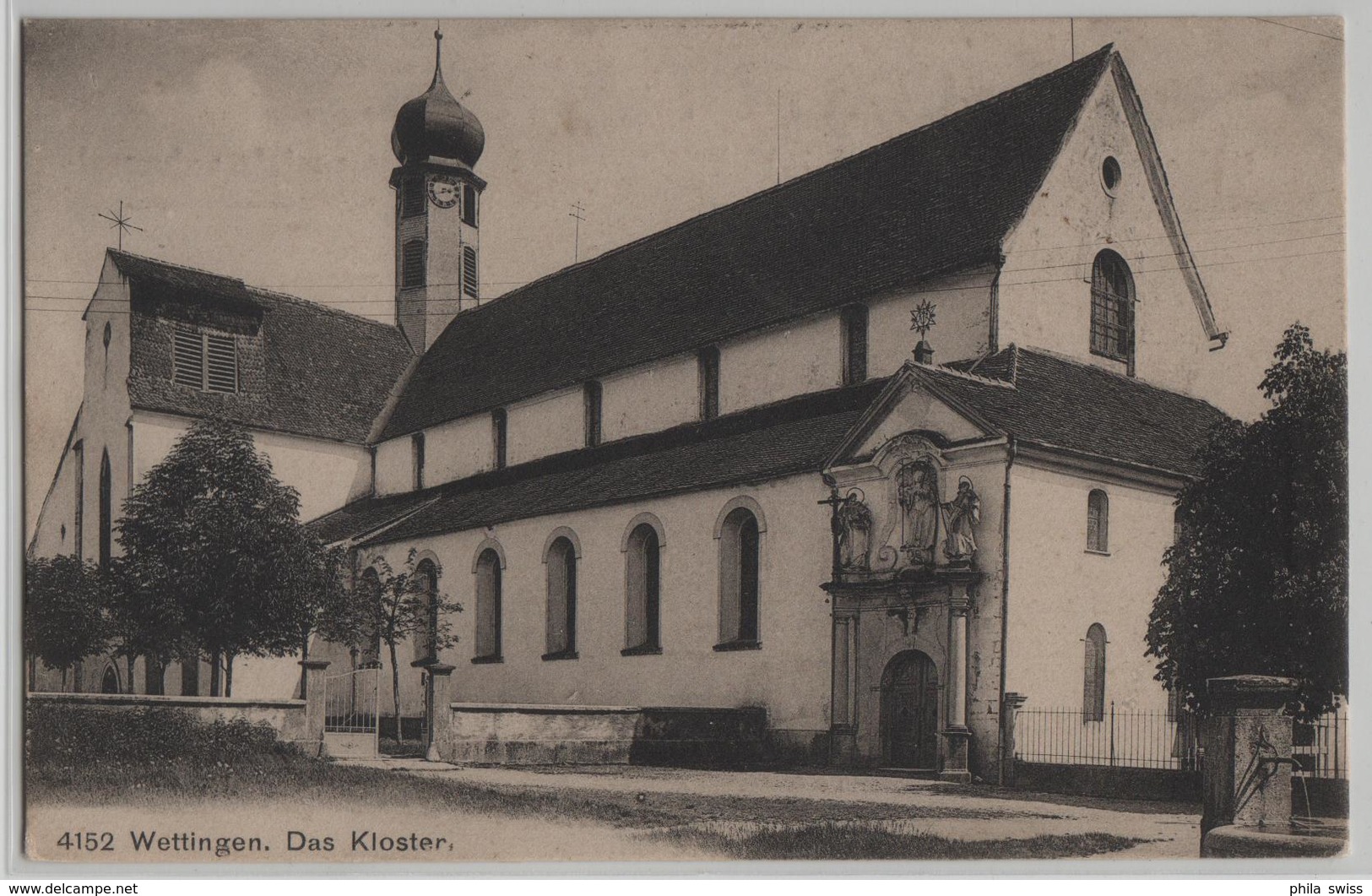 Wettingen - Das Kloster - Photo: Franco-Suisse No. 4152 - Wettingen