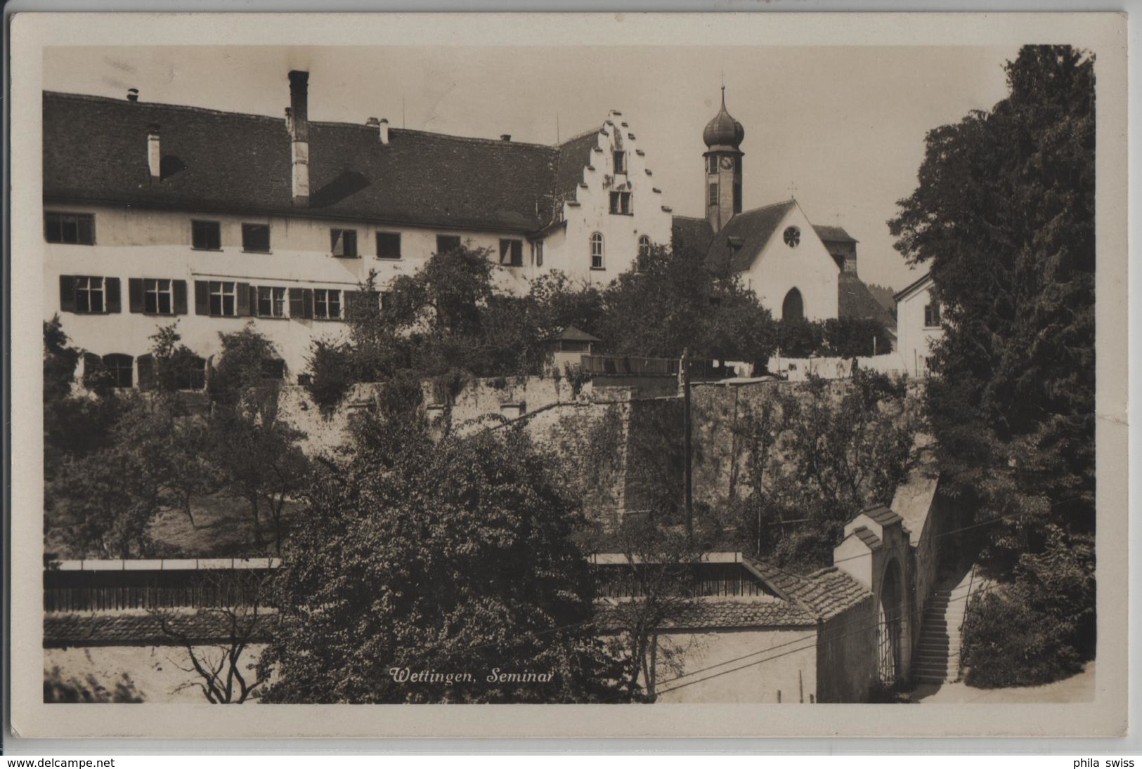 Wettingen, Seminar - Photoglob No. 8178 - Wettingen