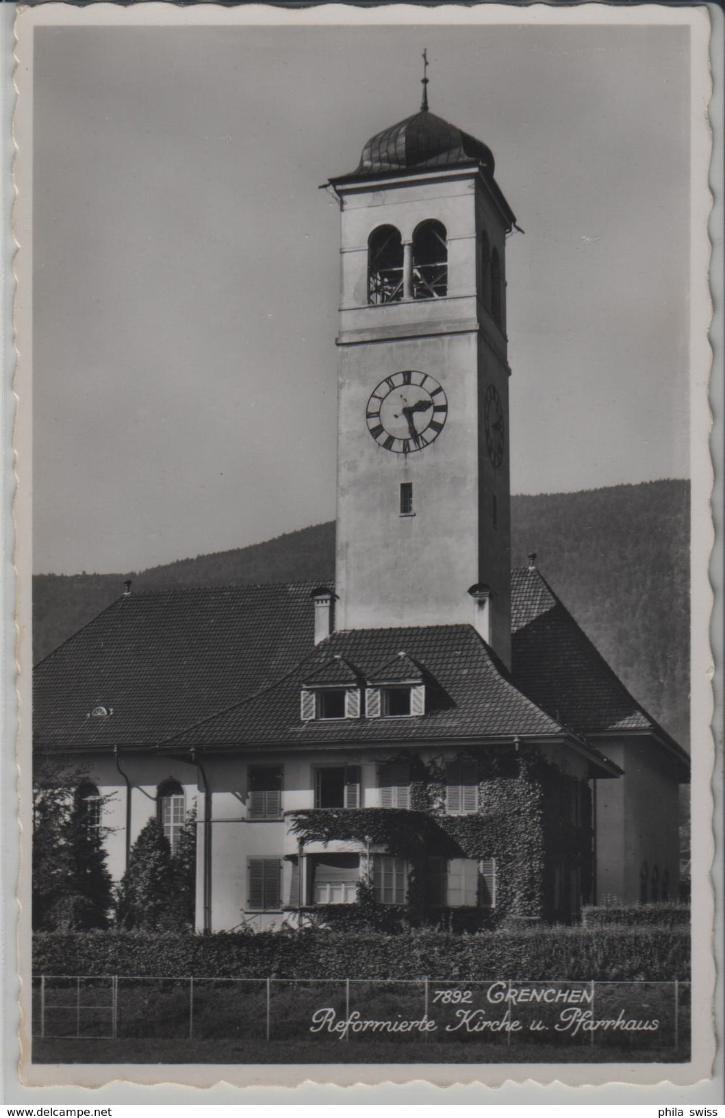 Grenchen - Reformierte Kirche Und Pfarrhaus - Photo: Perrochet-Matile - Andere & Zonder Classificatie