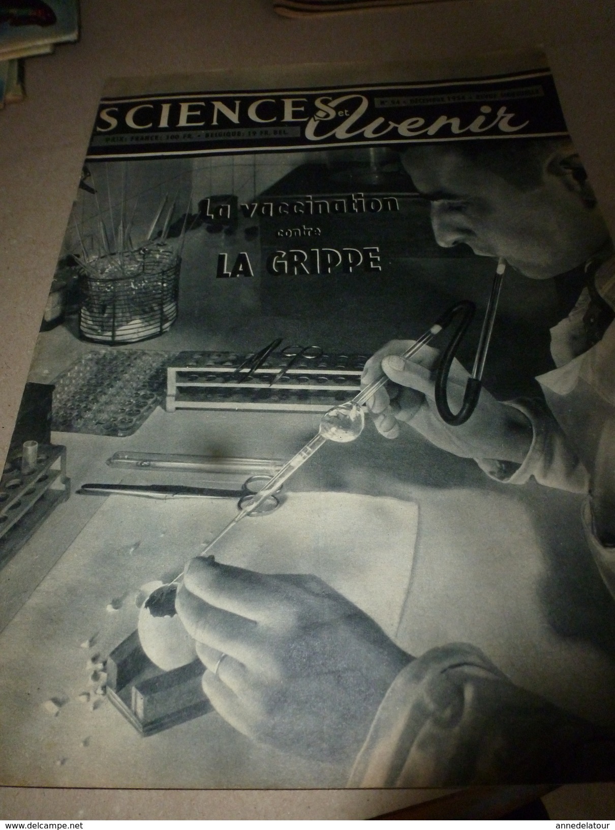 1954 SETA :Grippe-Vaccination;TRANSAT De 60000 T?;Mystérieux Royaume De SABA; Etrange Hippocampe;Grandes Barrages;etc - Ciencia