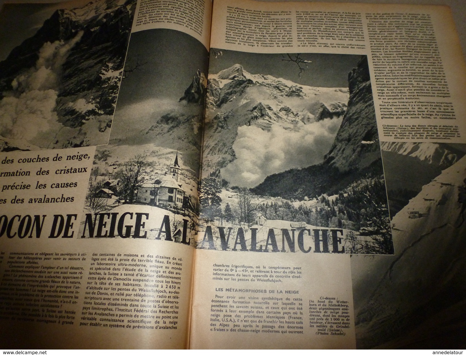 1954 SETA : Schiaorn (Suisse);Avions Kangourous;Origine-chien;Surprise-Brevets Invention;Industrie Atom;Radioteléscope; - Science